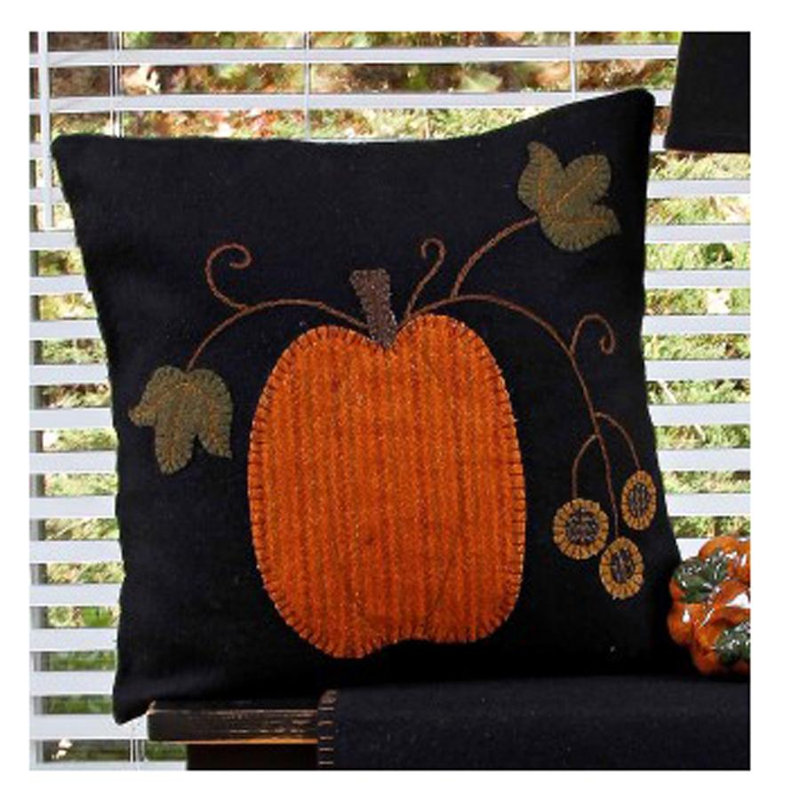 Wool Blend Throw Pillow