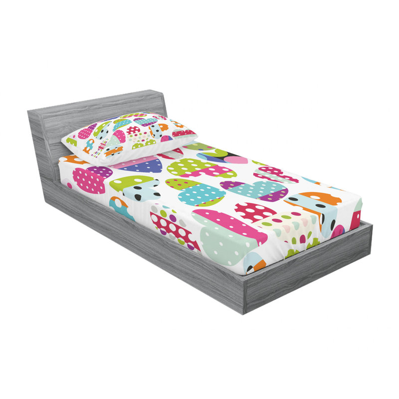 Microfiber Sheet Set, Twin XL Sheet Set with Fitted Sheet