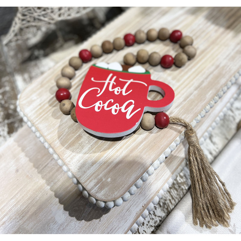 Wood 4.75'' Novelty Garland Garland