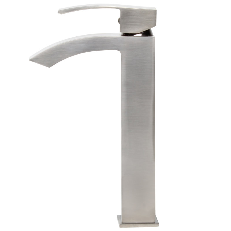 Steger Single-handle Bathroom Faucet, Brushed Nickel