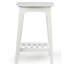 Table de bout en bois massif avec rangement Appiah-1380641219