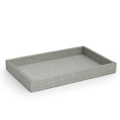 Araba Silver Bathroom Tray