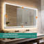 Miroir de meuble-lavabo à DEL 3 couleurs-1085648353