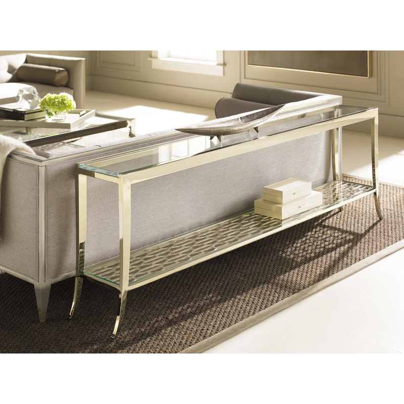 Caracole Classic In A Holding Pattern Console Table & Reviews | Wayfair