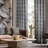 Light Filtering Sheer Grommet Curtains with Plaid Pattern (Set of 2)-102058934-102058935