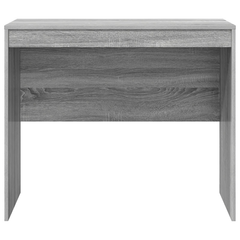 Writing Desk Particle Board 76 Cm, 76cm H x 90cm W x 50cm D, Grey Sonoma
