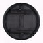 Ensemble de salle à manger 5 pièces à rallonge ronde rétro avec base corbeau (chêne noir)-129203349-129203347-129203345-129203344