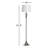 Deering 61.5'' Brushed Traditional Floor Lamp