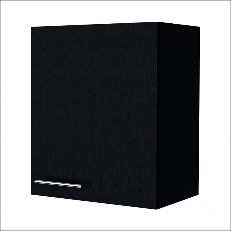 Armoire murale noire