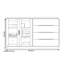 Buffet de rangement de style moderne