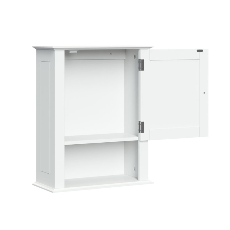 Ashland Wall Bathroom Cabinet, White