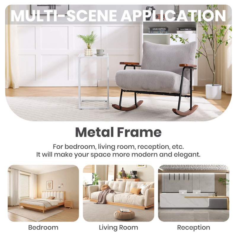Fauteuil à bascule Modern