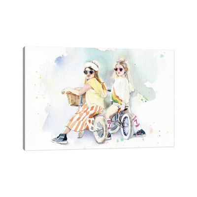 Copines par Marina Ignatova - Giclée sur toile tendue avec châssis