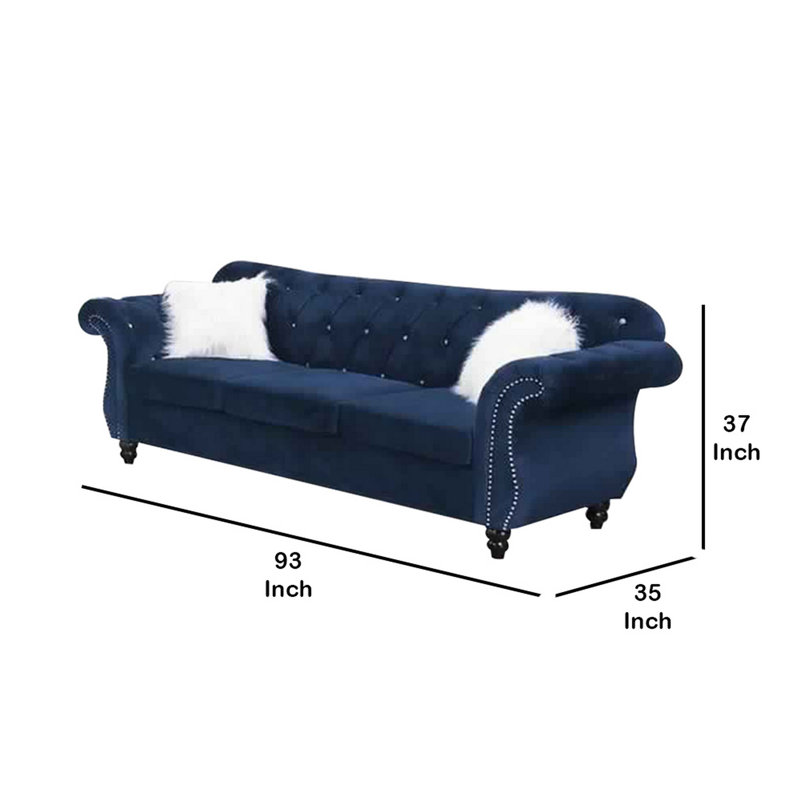 Canapé Chesterfield Shroyer, clair