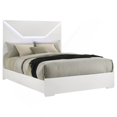 Tête de lit à DEL grand lit Pierce