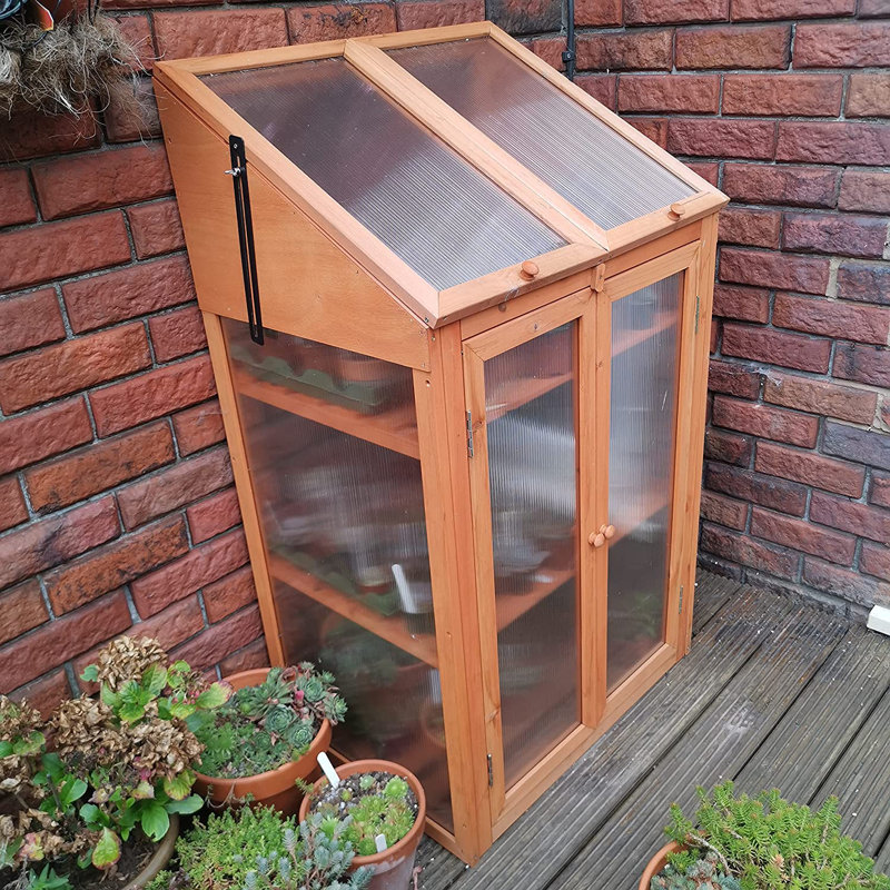 Antwyne 2.3 Ft W x 1.6 Ft D Mini Greenhouse