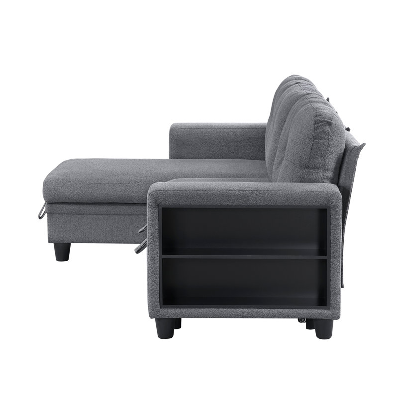 Canapé modulaire réversible Douglas, Gris