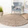 Assar Handmade Tufted Taupe Area Rug