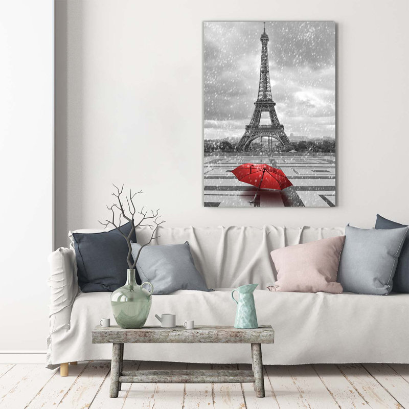 Eiffel Tower Paris - Wrapped Canvas Print