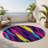 Dynamo Fade Indoor And Outdoor Area Rug-1461127218