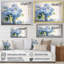 «Blue Hydrangea Farmhouse Still Life - Hydrangea», reproduction d'art sur toile-1991797018-1971388865