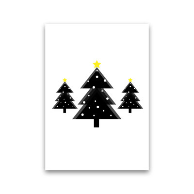Christmas Trees - Single Picture Frame Print