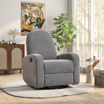 32.7" W Swivel Glider Recliner