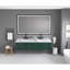 Miroir mural de salle de bain à DEL avec fonction antibuée et gradateur-111537600