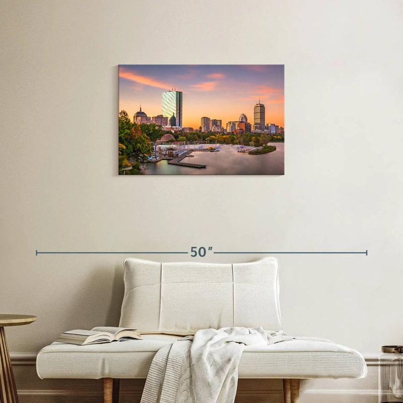 Horizon de Sirci à Boston, H 20 po x l 30 po