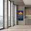  «Hanukkah Menorah» par Rich Monet, art mural sur toile, 30 po x 60 po