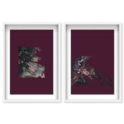 Delicate Spring Set Framed Graphic Art