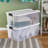 Sterilite Clear Plastic Stackable Storage Bin with White Latch Lid