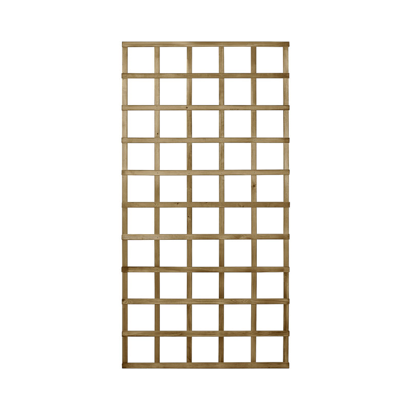 180cm H x 90cm W Wood Lattice Panel Trellis