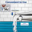 Showering Components Wall Mounted Tub Spout Trim with Diverter and Handshower