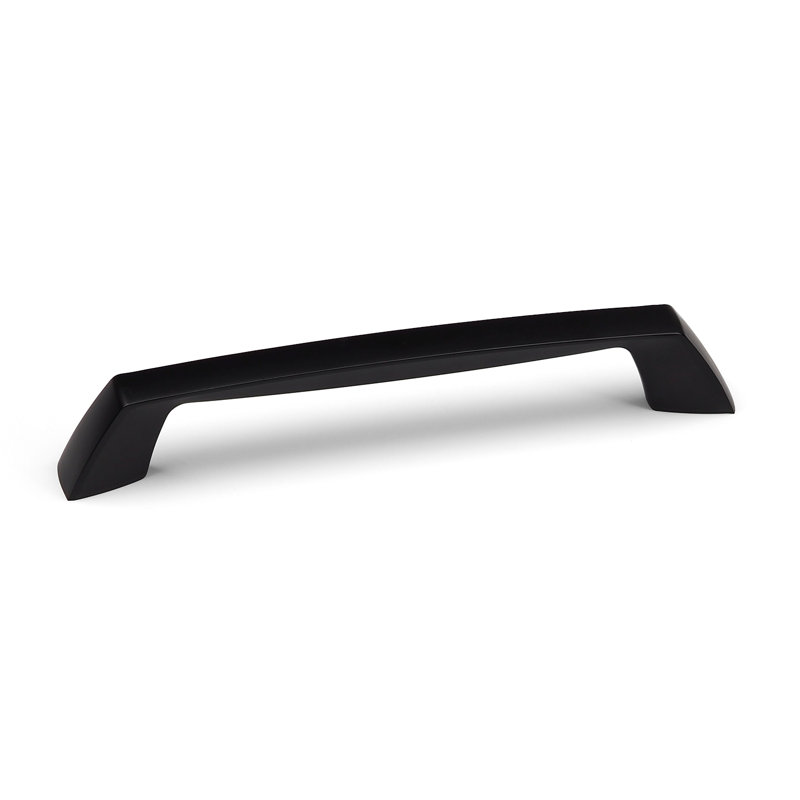 Matt Black Handles & Coordinating Knob, 160mm Handle