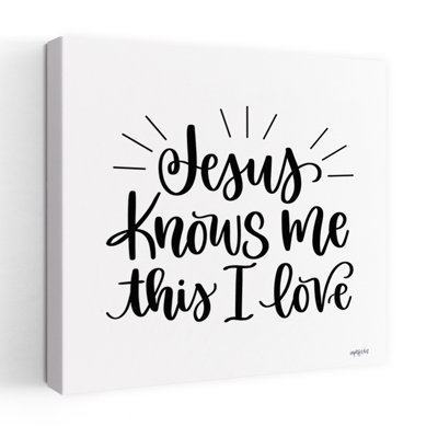 «Jesus Knows Me», art contemporain abstrait