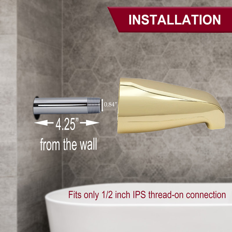 Complete Shower System, Gold