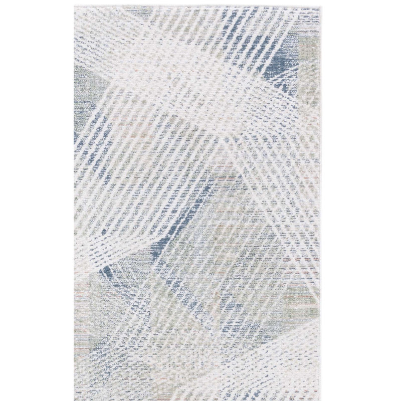Ersela 100 Performance Abstract Rug, Runner 2'2" x 8'