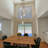 5 - Light Cluster Pendant with Water Pattern Glass for Entryway