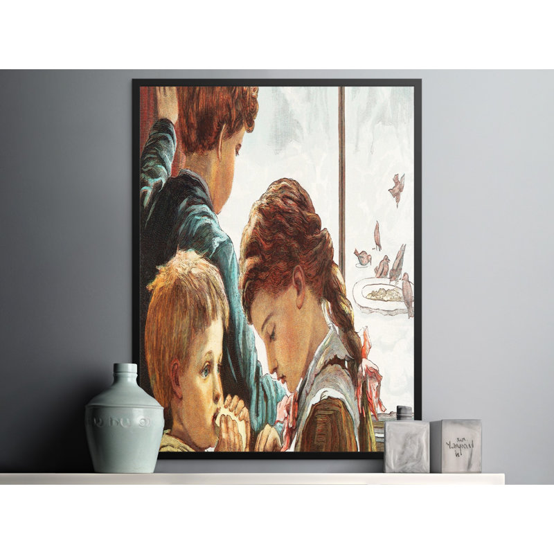 Wigley 1 Piece Floater Frame Wall Art, 12x18