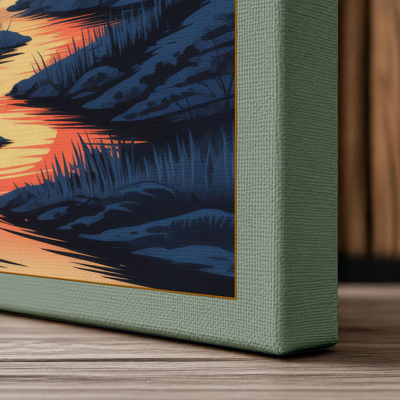 Print, 24x16 - 61.0 x 40.6 cm, Sage Border
