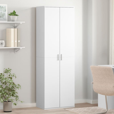 Highboard 60 X 35 X 180 Cm Engineered Wood