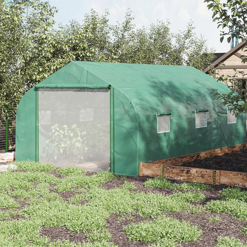 15 Ft W x 10 Ft D Mini Greenhouse
