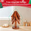 Ensemble de sous-pieds en bois pour plats chauds en bois 4 couches + 1 support