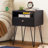 Adra 15.7'' W Metal Nightstand-1333461850
