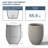 17 In. Large (Upgraded Interior) Concrete Round Planter / Pot With Drainage Holes-1940216541