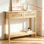 Table console avec tiroirs