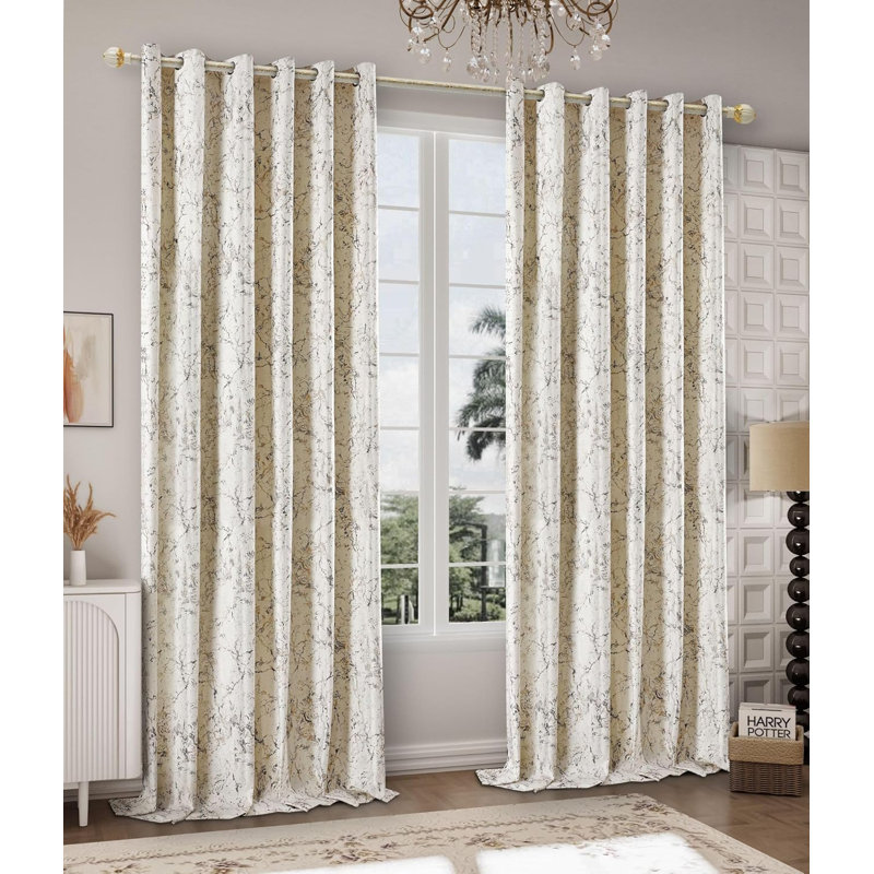 Velvet Blackout Curtain Panel Pair, Black, 90cm Width x 54cm Drop