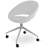 Crescent Metal Solid Back Side Chair-42291499