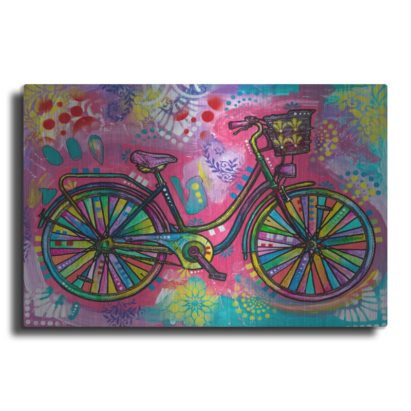 «Pedal Uptown Cruiser» par Dean Russo, H 12 po x l 16 po
